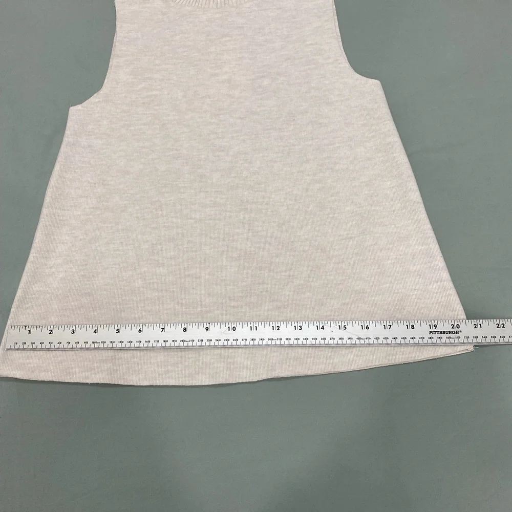 Zara, SOFT TURTLENECK TOP, Color Ecru,Size M - Picture 5 of 5